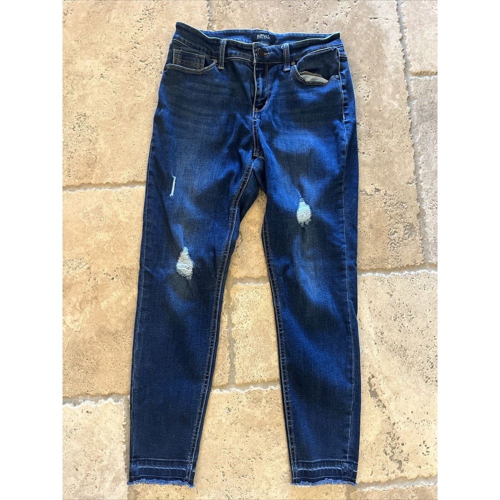 Buffalo by‎ David Bitton Jess Skinny Jeans Size 4/27 Blue Denim Mid Rise
